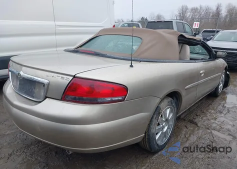 2004 Chrysler Sebring Limited из США, поврежденный, VIN 1C3EL65R64N287297